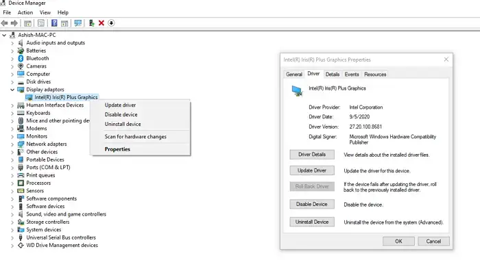 Update Driver Windows 10 Device Manager