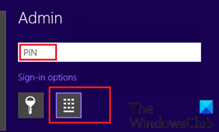 Windows 10 prompts for PIN instead of password