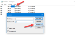 How to create multiple folders at once from Excel