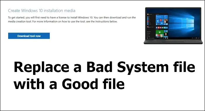 Schlechte Systemdatei Ersetzen Gute Datei Windows