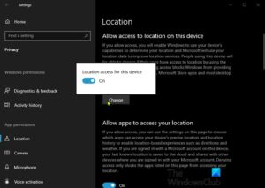 Maps app not working or Shows Incorrect Location in Windows 11/10