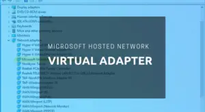 remove microsoft hosted network virtual adapter windows 10