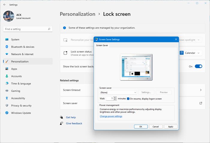 How To Password Protect Screensaver In Windows 11 10 Thewindowsclub