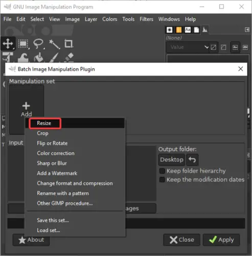 How To Batch Resize Images With Gimp In Windows 11 10