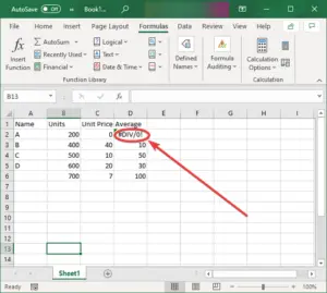 How to remove #DIV/0! error in Excel