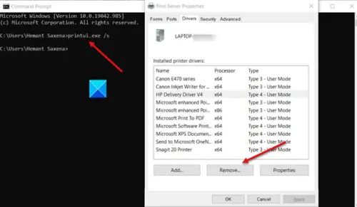 uninstall hp print and scan doctor windows 10