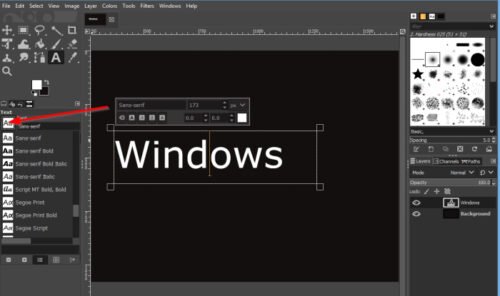 adding fonts to gimp on mac
