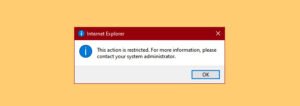 Disable Internet Explorer 11 as a standalone browser using Group Policy