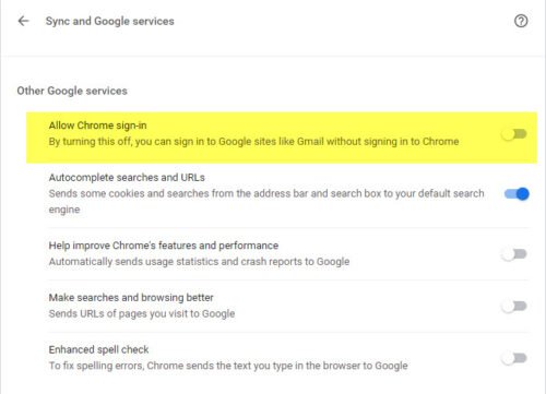 How to sign into Gmail without signing into Chrome