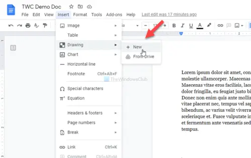 How to add handwritten signature in Google Docs documents