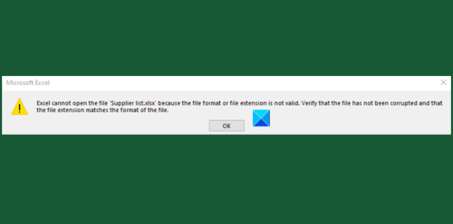 Excel cannot open the file because file format is invalid что делать