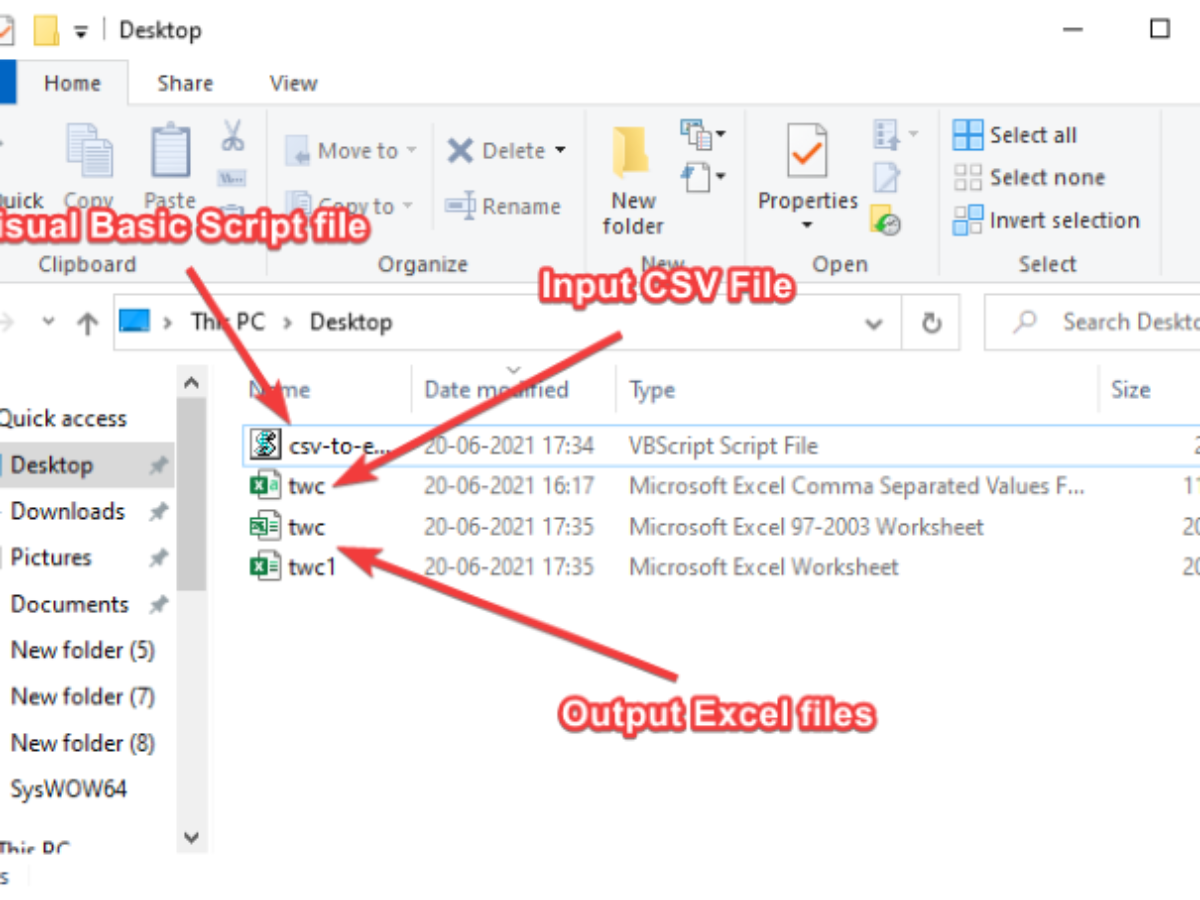 Convert Csv To Excel Xls Or Xlsx Using Command Line In Windows 10