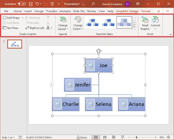 Creating An Org Chart In Powerpoint Rewadouble