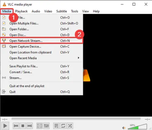 what is the very first case found in the vlc media player