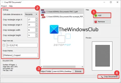 How To Crop PDF Pages In Windows 11 Using Online Tool Or Free Software