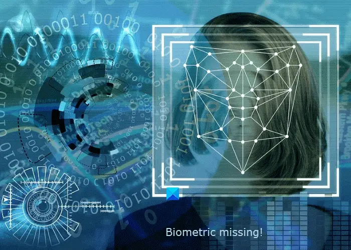 Biometrisches Fehlendes Oder Deinstalliertes Biometrisches Gerät Mit Dem Geräte-Manager