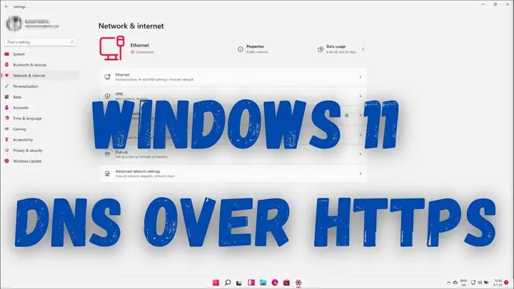 Dns Sur Https Windows 11