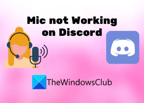 discord web browser mic wont work