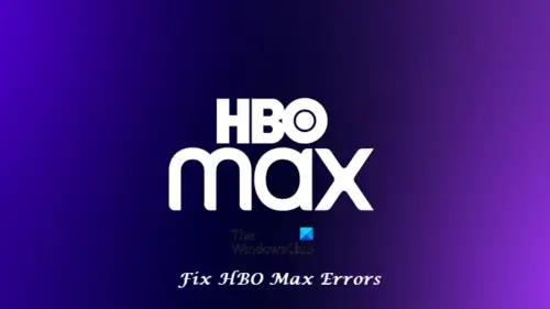 hbo max chromecast error