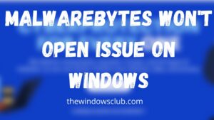 malwarebytes won t run