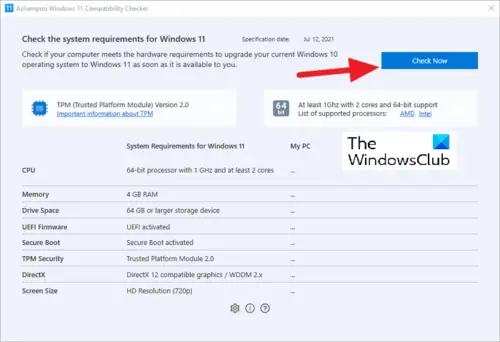 windows 11 compatibility check download