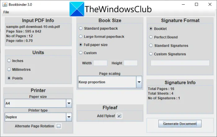 How To Create A Booklet From PDF Document In Windows 11 10