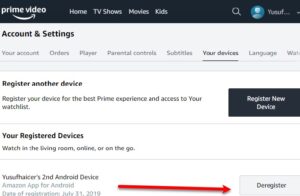 Fix Amazon Prime Error Code 9068 or 5004