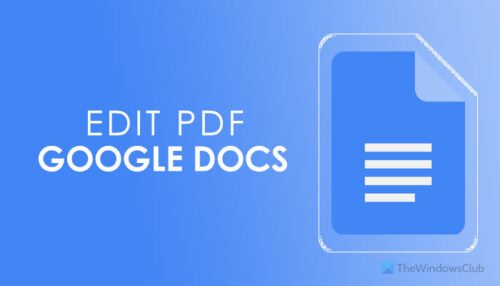 how to convert a pdf to word document for editing with google docs