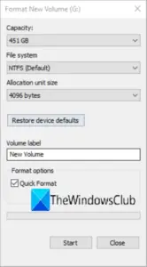 USB Flash Drive Showing 0 Bytes In Windows 11/10