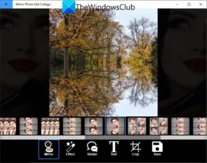 how do i mirror print a jpg photo in windows 10
