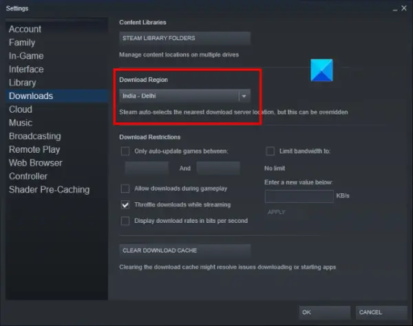 rt-n66u steam download drops to 0 bytes