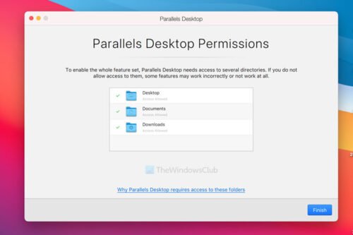 parallels access mac files from windows
