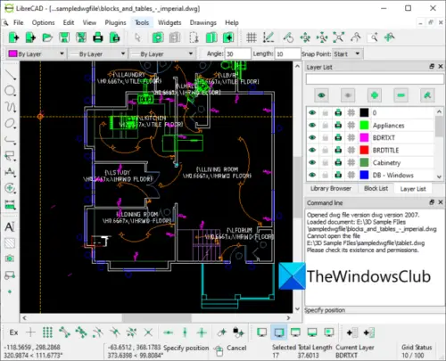 free 2d cad software for windows 10