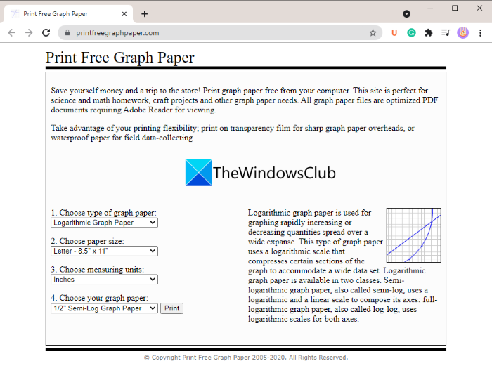 how to make graph paper in windows 11 10