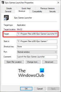 epic game launcher error 0xc00007b