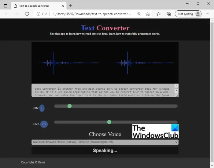 convert text to speech software