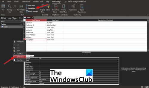 how-to-add-or-delete-a-field-in-design-view-in-access