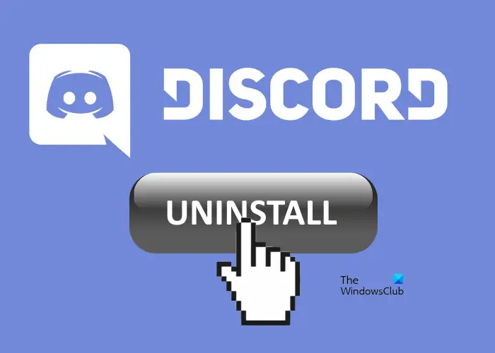 Полностью удалите Discord Windows PC