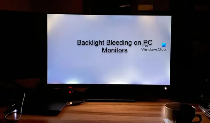 Fix LCD Backlight Bleeding on PC monitor