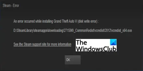 Fix Steam Disk Write Error Windows Pc 500x250 