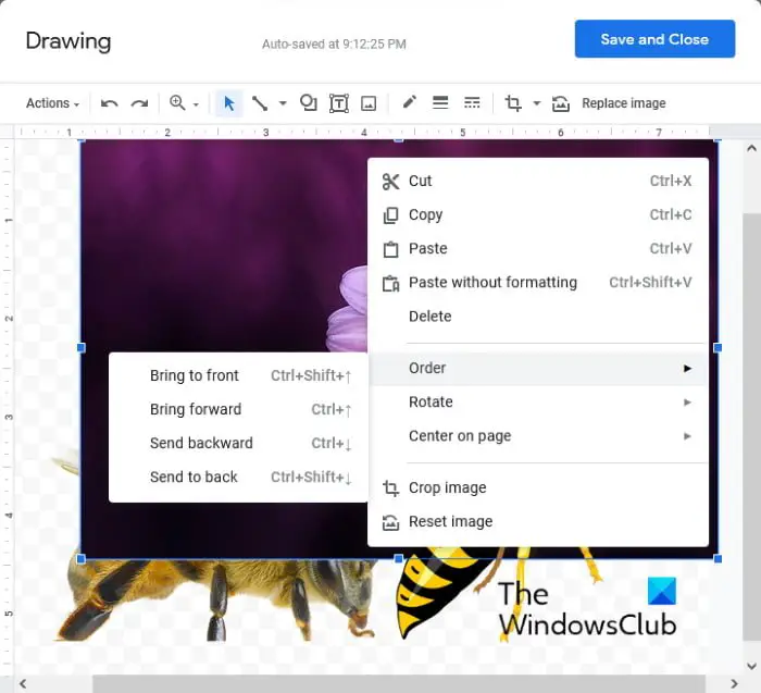 How To Layer And Group Images In Google Docs