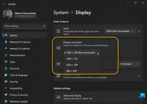 How To Check And Change Screen Resolution In Windows 11