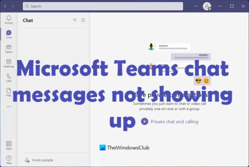 microsoft-teams-chat-messages-not-showing-up