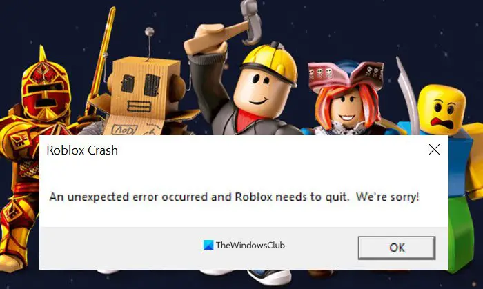 Roblox keeps crashing