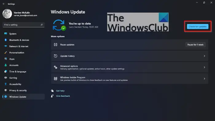 Comment Mettre À Jour Manuellement Windows 11