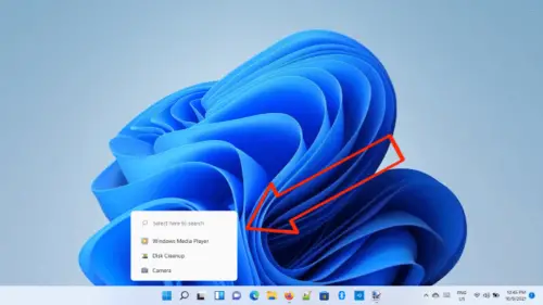 How to disable Recent Search icon History in Windows 11 Taskbar