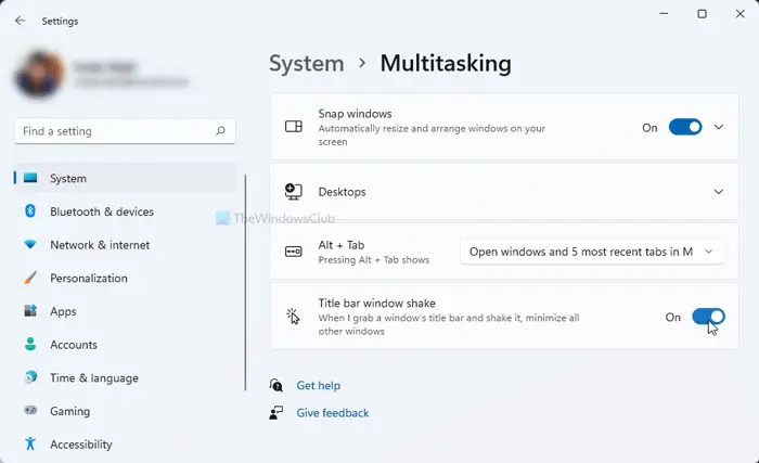 Best multitasking settings to enable on Windows 11