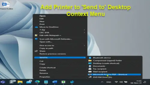 how-to-add-printer-to-send-to-desktop-context-menu-on-windows-11-10