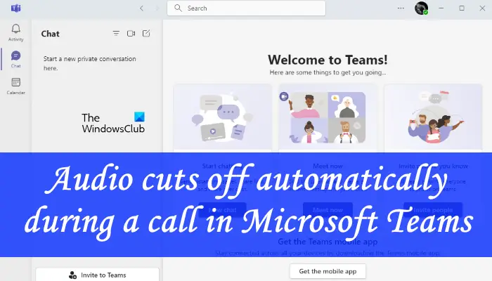 Audio Unterbricht Automatisch Microsoft Teams