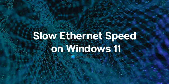 Slow Ethernet Speed